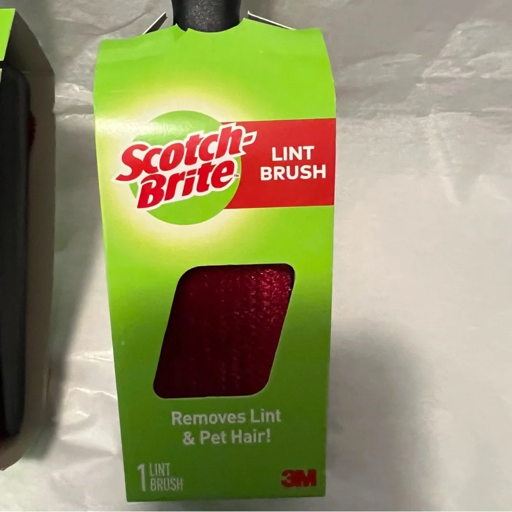 Scotch-Brite Lint Brush with Black Handle Set of 2